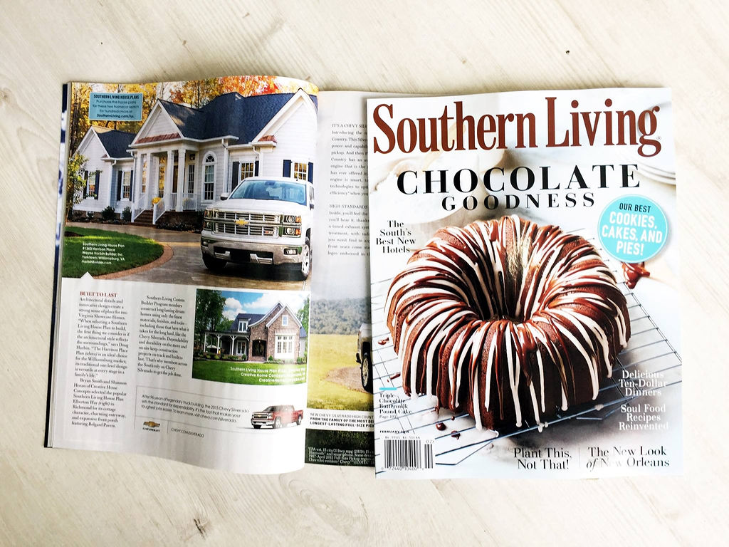 southern living photography spread